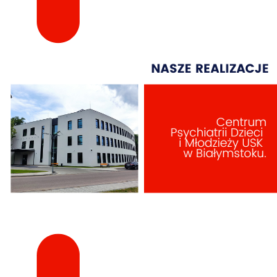 Wykonanie instalacji elektrycznych i teletechnicznych w nowym budynku Centrum Psychiatrii USK i UDSK