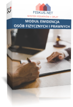 Moduł - Ewidencja osób fizycznych i prawnych