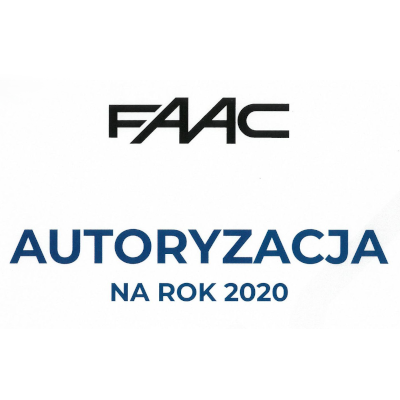 certyfikat FAAC